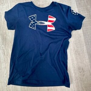 Under armor women's American flag shirt